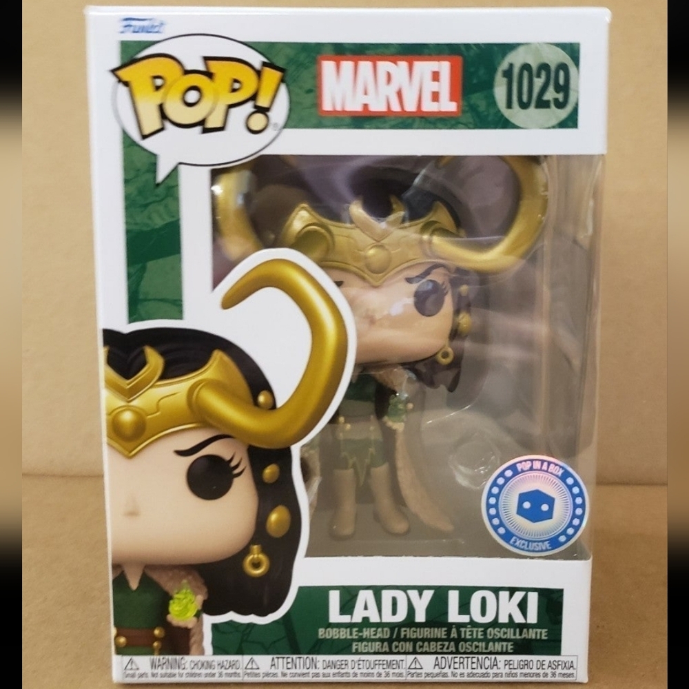 Funko Pop Lady Loki Bobbkehead Vinyl Figure